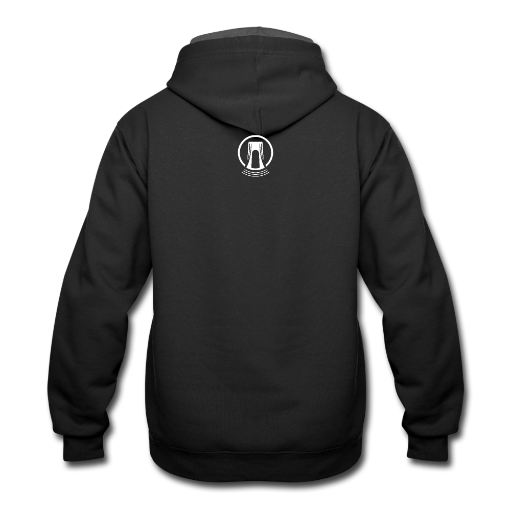 Bridgeside Productions Contrast Hoodie - black/asphalt
