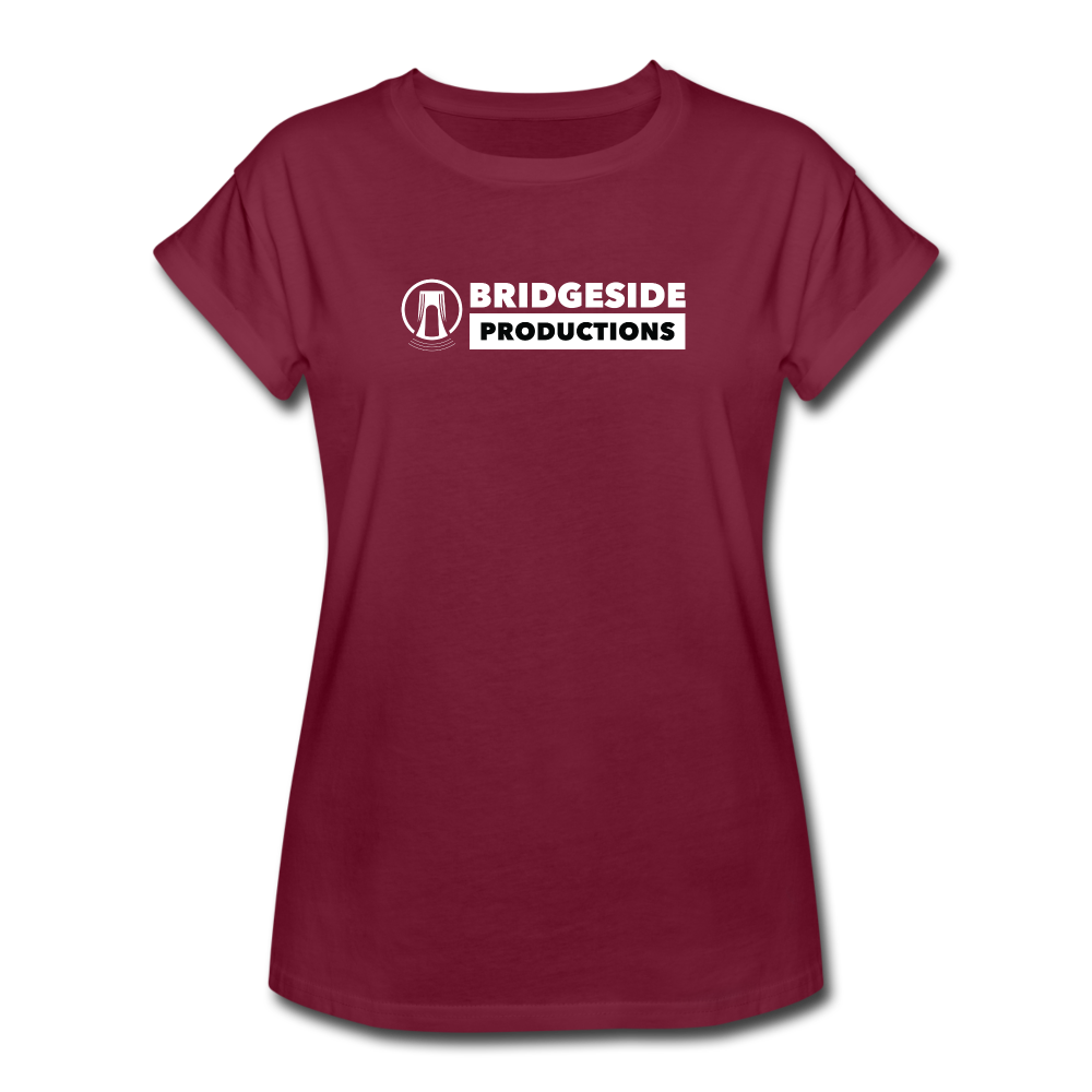 Bridgeside Productions Relaxed Fit T-Shirt - burgundy