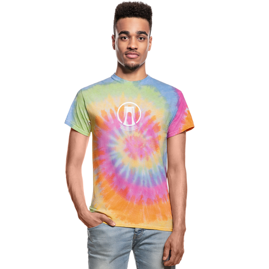 Bridgeside Productions Unisex Tie Dye T-Shirt - rainbow