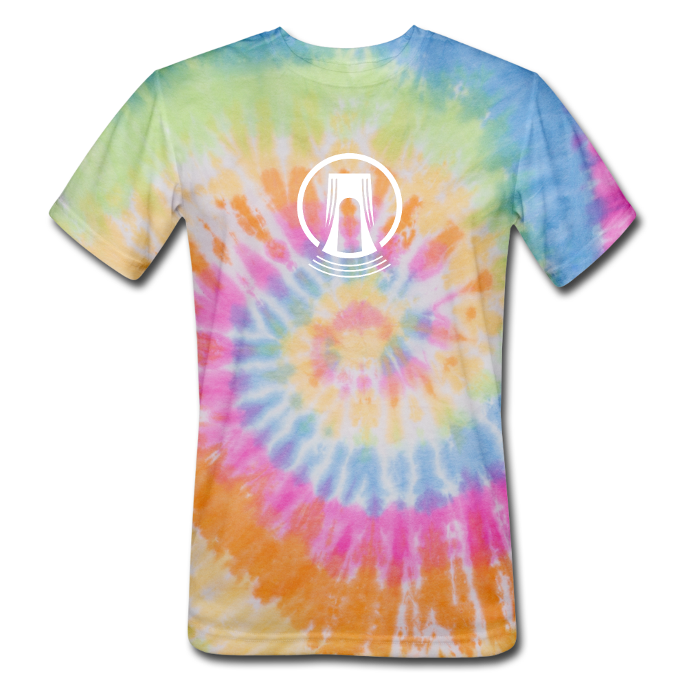 Bridgeside Productions Unisex Tie Dye T-Shirt - rainbow