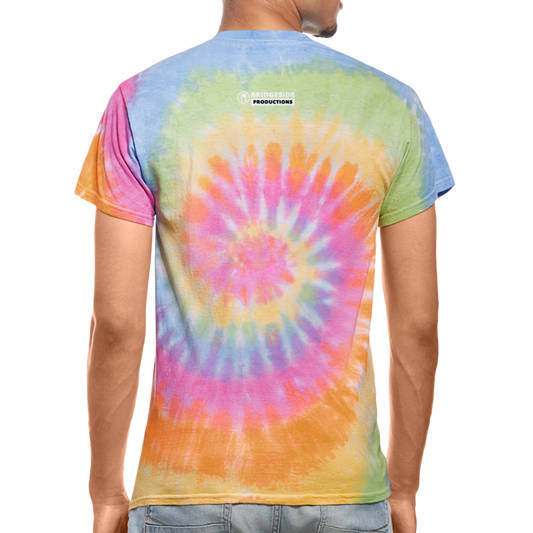 Bridgeside Productions Unisex Tie Dye T-Shirt - rainbow