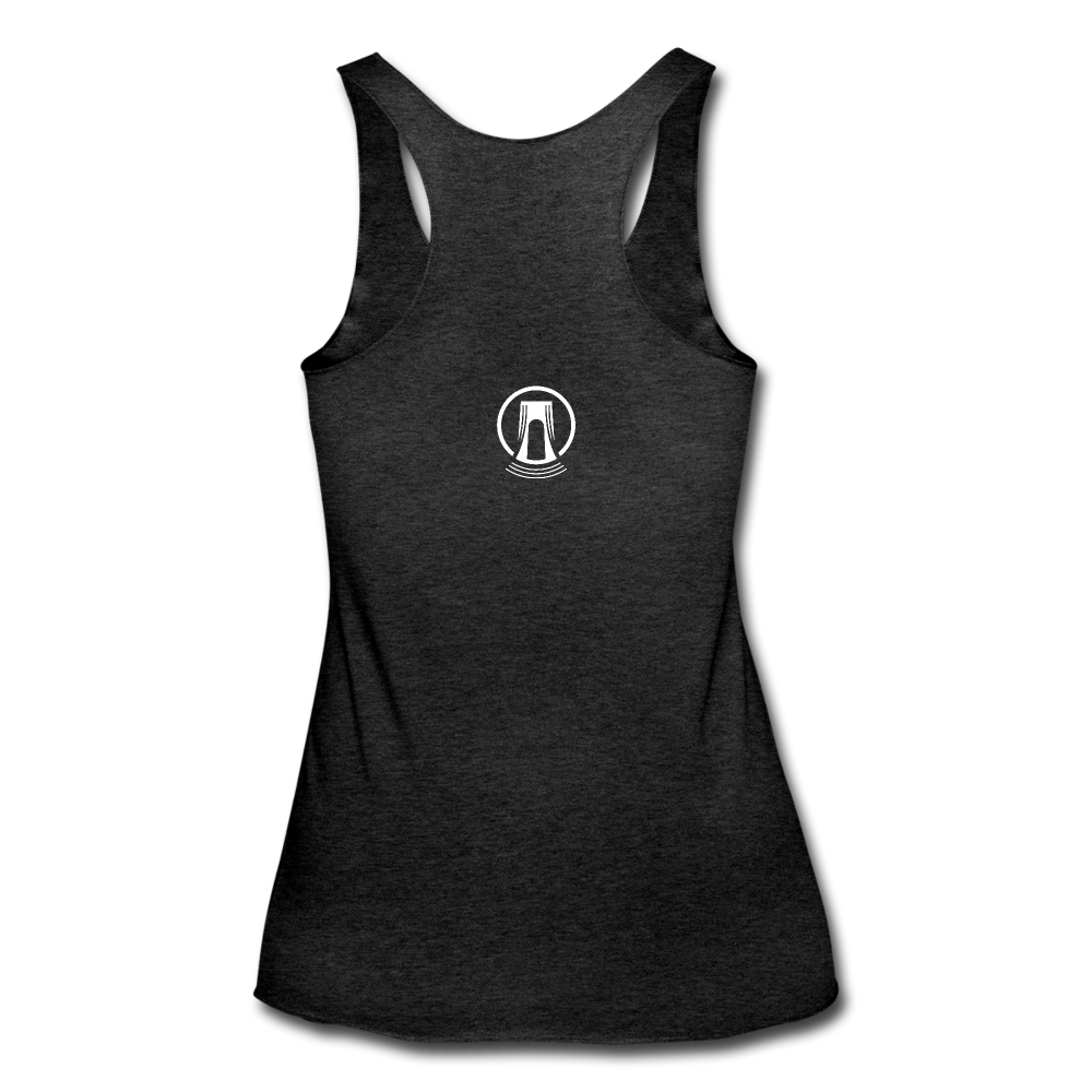 Bridgeside Productions Women’s Tri-Blend Racerback Tank - heather black