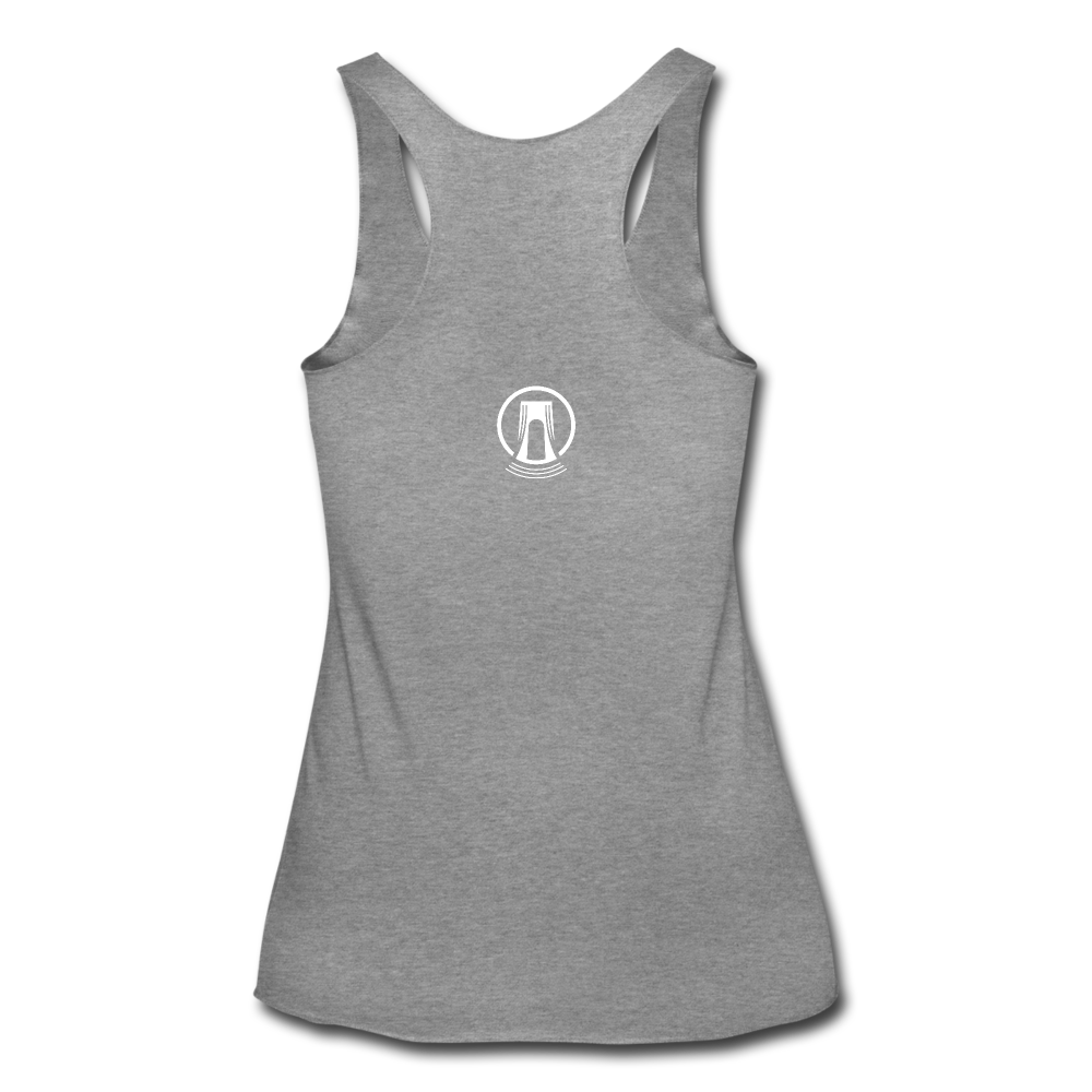 Bridgeside Productions Women’s Tri-Blend Racerback Tank - heather grey