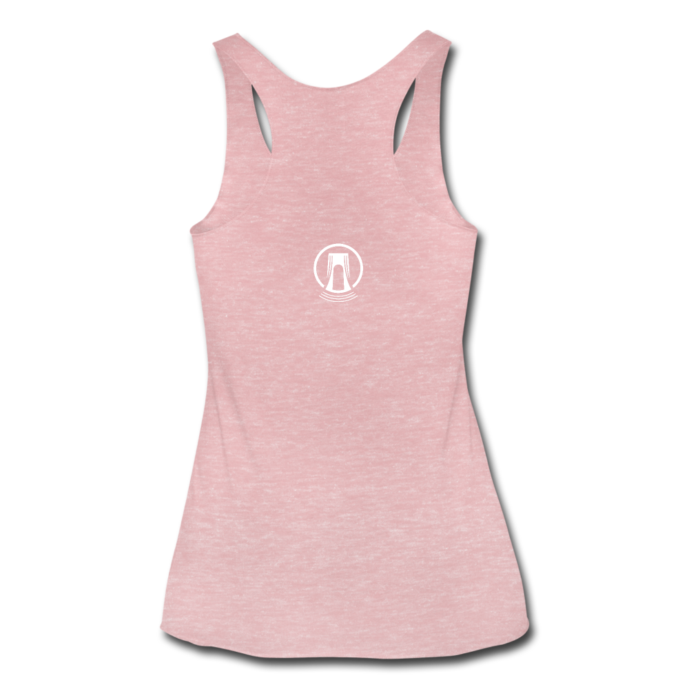 Bridgeside Productions Women’s Tri-Blend Racerback Tank - heather dusty rose