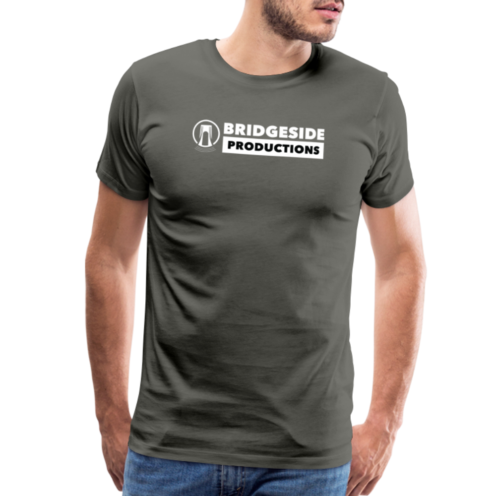 Bridgeside Productions Men's Premium T-Shirt - asphalt gray