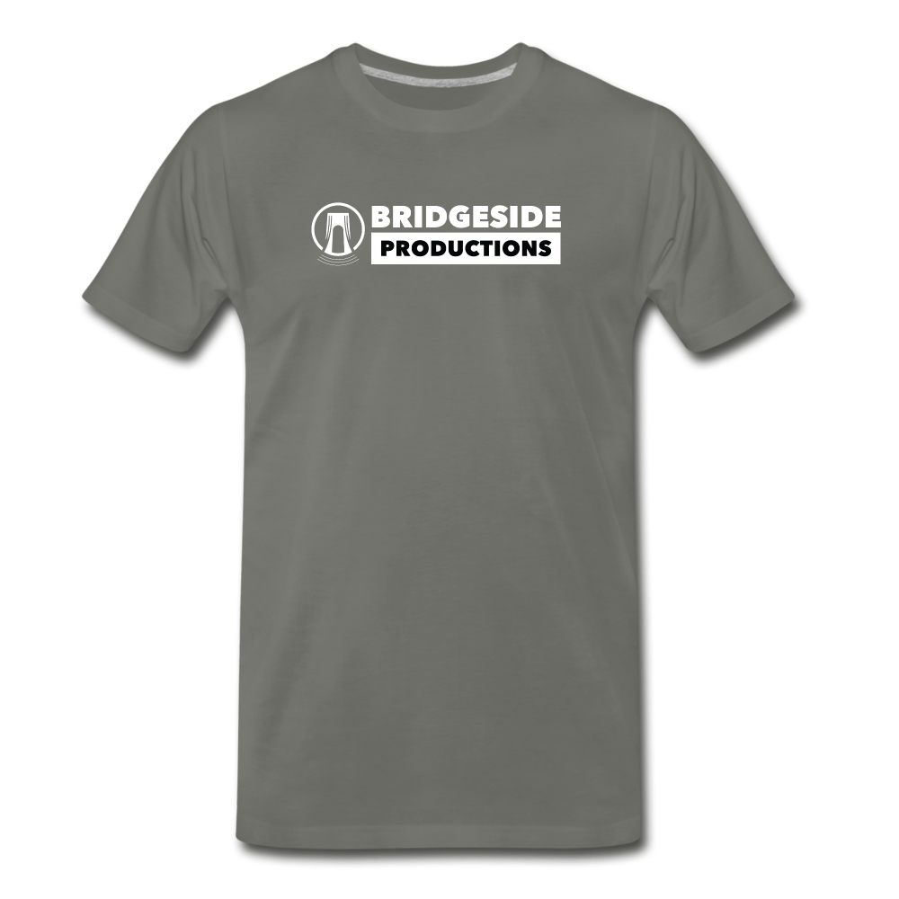 Bridgeside Productions Men's Premium T-Shirt - asphalt gray