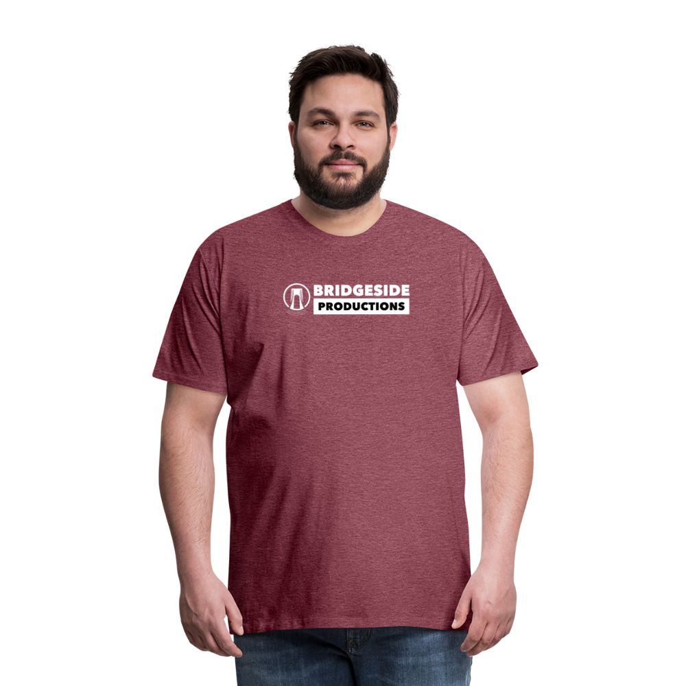 Bridgeside Productions Men's Premium T-Shirt - heather burgundy
