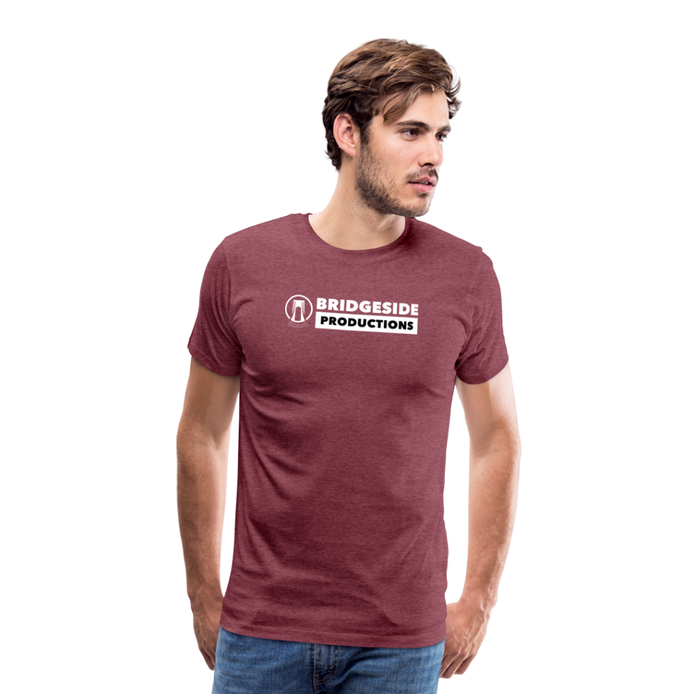 Bridgeside Productions Men's Premium T-Shirt - heather burgundy