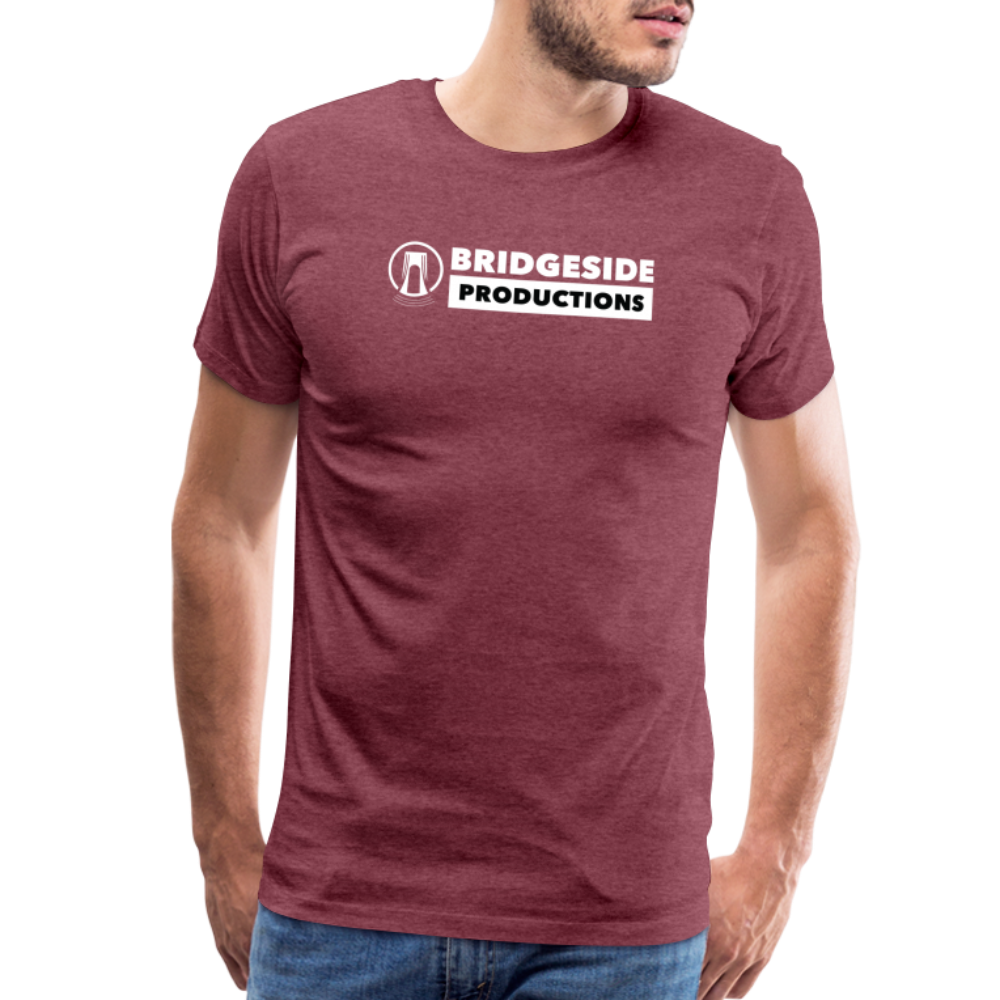Bridgeside Productions Men's Premium T-Shirt - heather burgundy