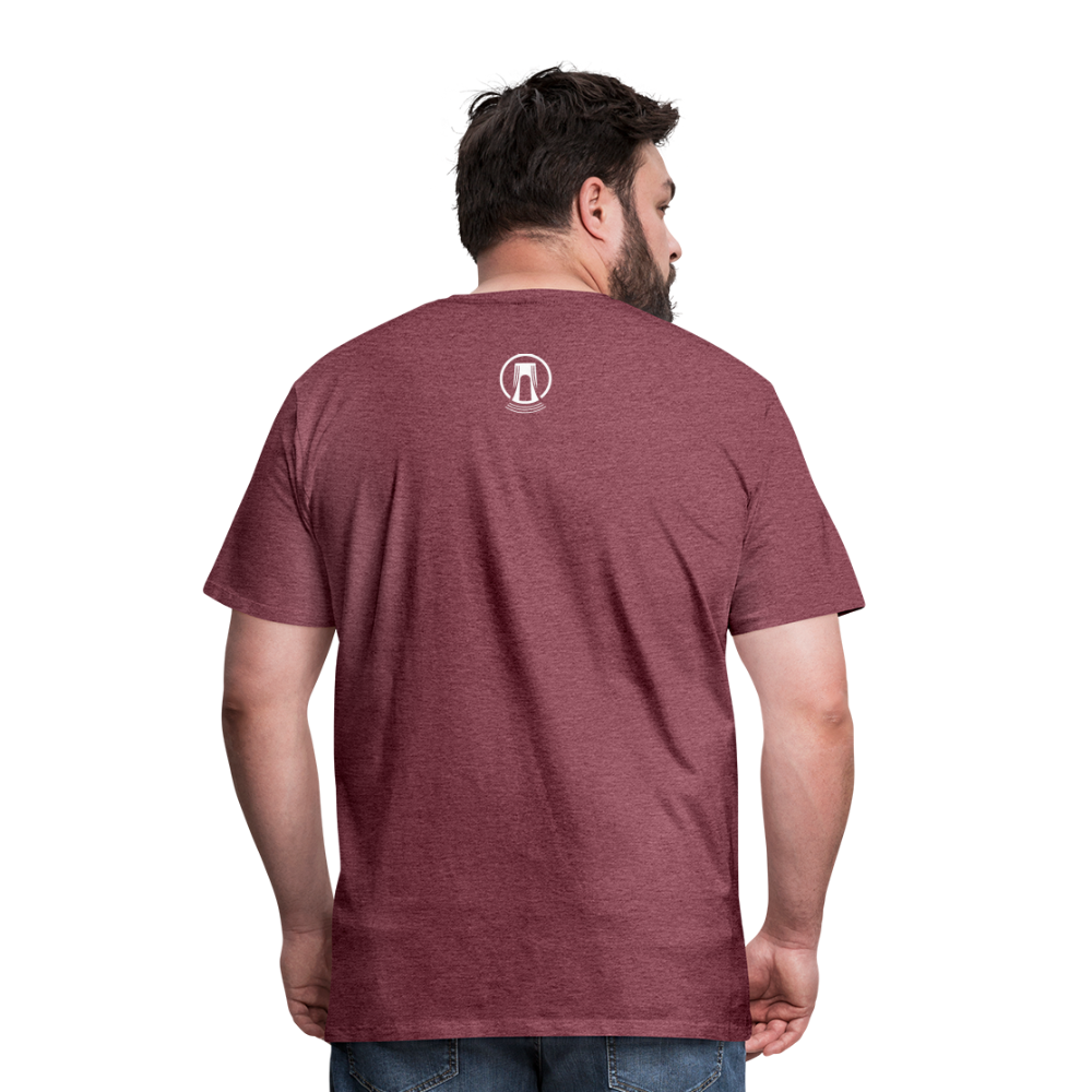 Bridgeside Productions Men's Premium T-Shirt - heather burgundy