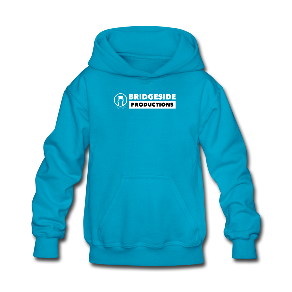 Bridgeside Productions Kids' Hoodie - turquoise