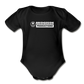 Bridgeside Productions Organic Short Sleeve Baby Bodysuit - black