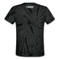 Bridgeside Productions Unisex Tie Dye T-Shirt - spider black