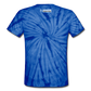Bridgeside Productions Unisex Tie Dye T-Shirt - spider blue
