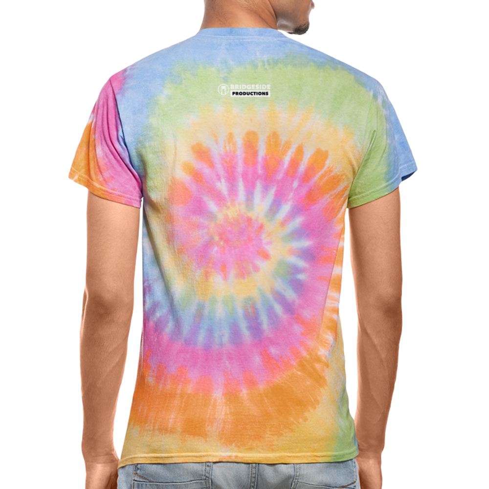 Bridgeside Productions Unisex Tie Dye T-Shirt - rainbow