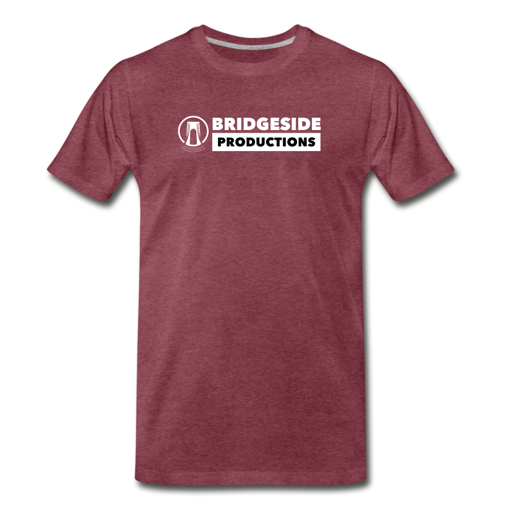 Bridgeside Productions Men's Premium T-Shirt - heather burgundy