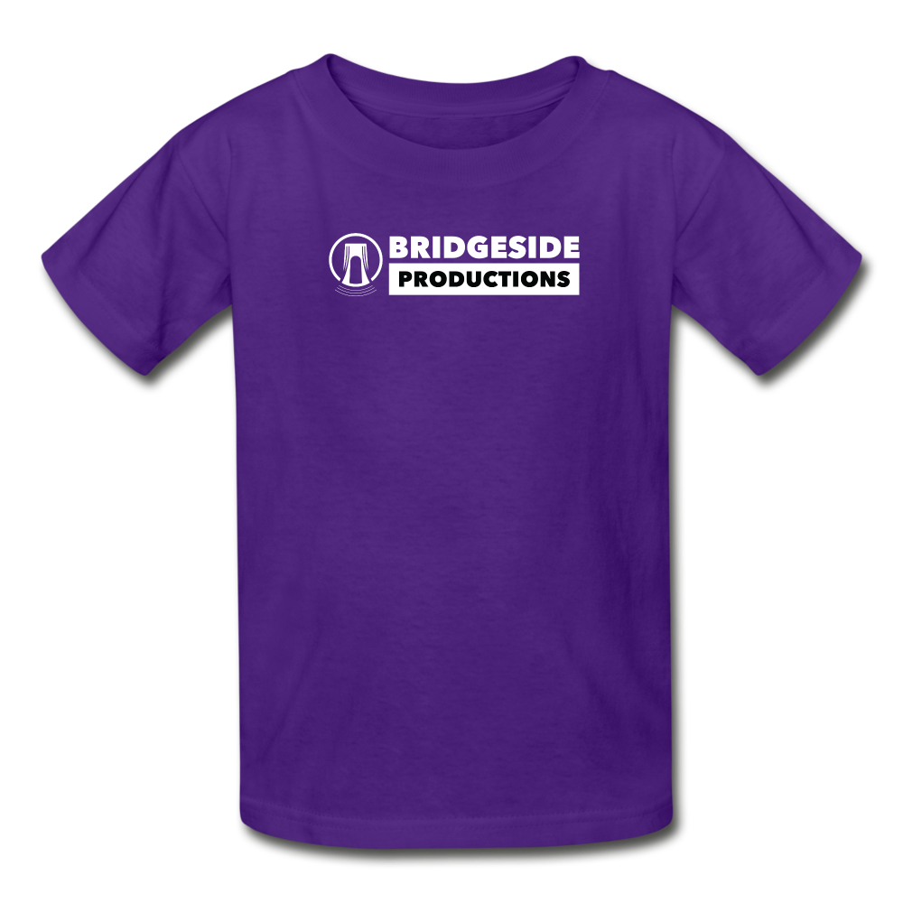 Bridgeside Productions Gildan Ultra Cotton Youth T-Shirt - purple