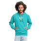 Pick 'Em Contrast Hoodie - scuba blue/asphalt