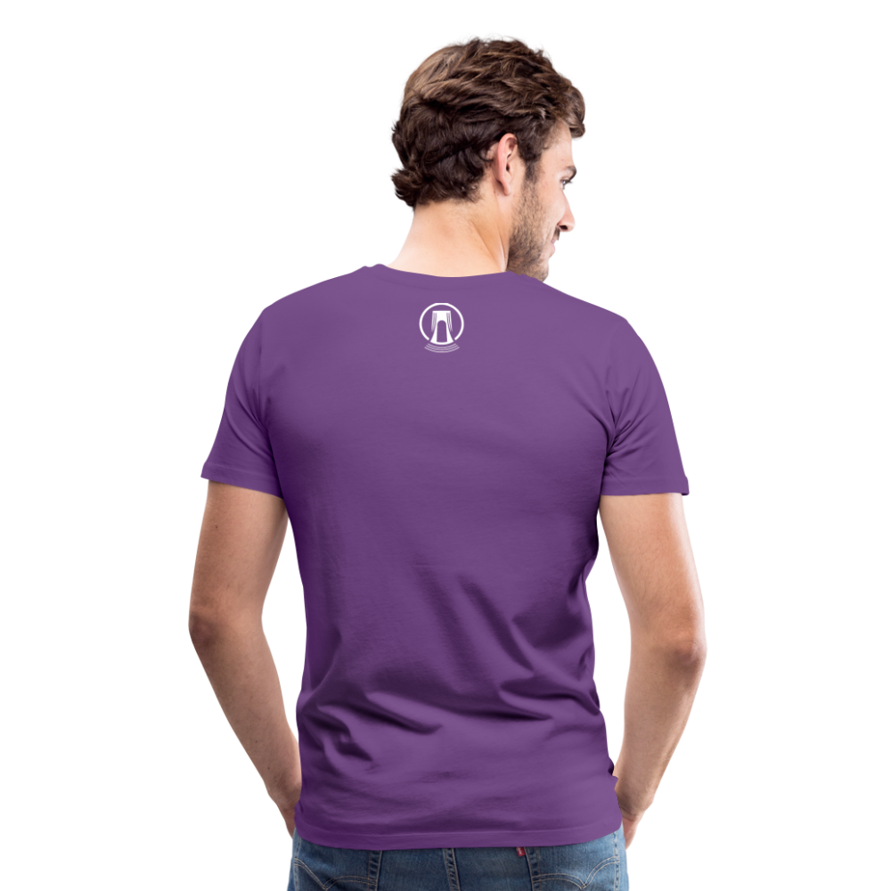 Pick 'Em Men's Premium T-Shirt - purple
