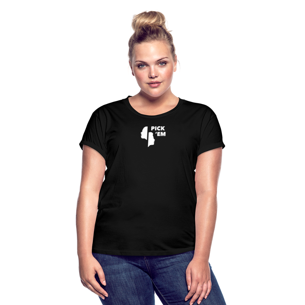 Pick 'Em Women's Relaxed Fit T-Shirt - black
