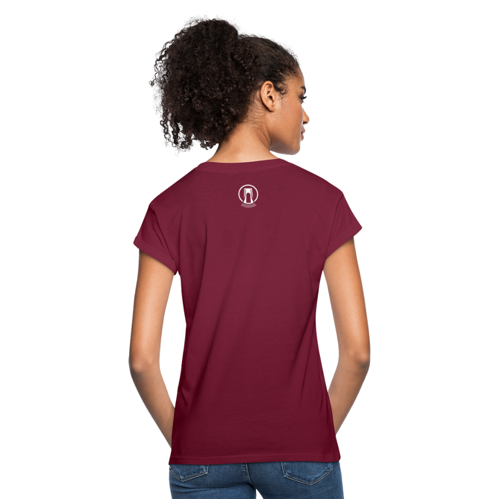 Pick 'Em Women's Relaxed Fit T-Shirt - burgundy