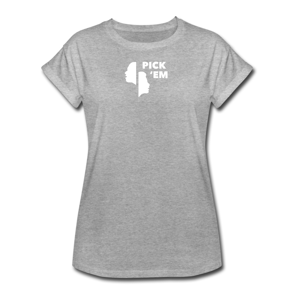 Pick 'Em Women's Relaxed Fit T-Shirt - heather gray